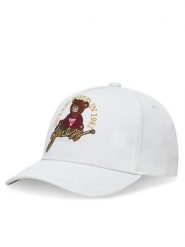 Guess Czapka z daszkiem H5RZ09 WO08O Biały. Białe czapki dla dzieci Guess, z aplikacjami, z bawełny. Za 69.99 zł.