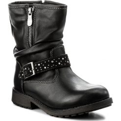 Kozaki MAGIC LADY CSAW14-048. Czarne buty zimowe dziewczęce Magic Lady, bez wzorów, ze skóry ekologicznej, bez zapięcia. W wyprzedaży za 69.99 zł.