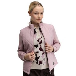 Damska dwustronna pikowana kurtka golfowa Siroko Approach-W Pink. Czerwone kurtki damskie SIROKO, xs, bez wzorów, z materiału, bez kaptura. Za 240.00 zł.