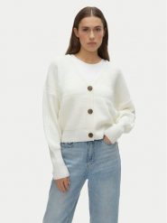Vero Moda Kardigan Lea 10249632 Biały Regular Fit. Białe kardigany damskie Vero Moda, m, bez wzorów, z syntetyku. Za 119.99 zł.