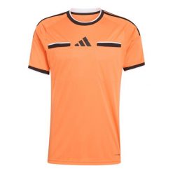Koszulka sędziowska adidas 2026. Brązowe koszulki sportowe męskie Adidas, m, bez wzorów, z materiału, bez kołnierzyka, bez ramiączek, do piłki nożnej, climacool (adidas). Za 238.00 zł.