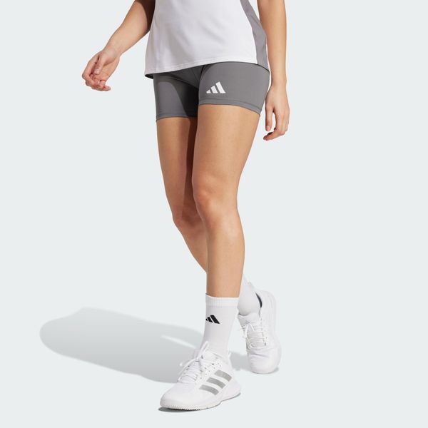 Spodenki TECHFIT Volleyball. Czarne szorty damskie Adidas, xl, bez wzorów, z elastanu, z podwyższonym stanem. Za 129.00 zł.
