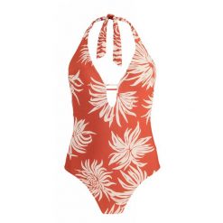 Damski strój kąpielowy Barts Deltia Halter One Piece. Białe kostiumy jednoczęściowe damskie Barts, s, bez wzorów, z materiału, do pływania. Za 279.00 zł.