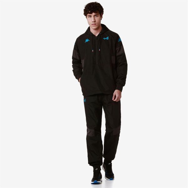 Bluza dresowa 1/2 z kapturem Alpine F1 Astaedy 2024. Czarne bluzy męskie Kappa, l, bez wzorów, z dresówki, z kapturem. W wyprzedaży za 386.15 zł.