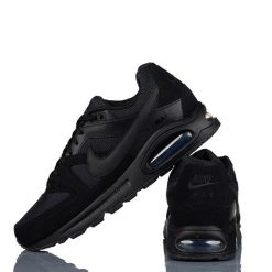 Buty Męskie Sportowe Nike Air Max Command Całe Czarne 629993 020 R-40,5. Czarne buty sportowe męskie Nike, bez zapięcia, do biegania, nike air max. Za 526.20 zł.