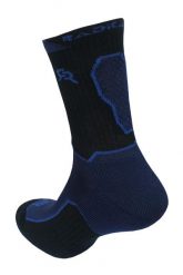 Skarpety termoaktywne turystyczne Rough Radical Crew na zimę i lato. Niebieskie skarpety męskie ROUGH RADICAL, bez wzorów, z bawełny. Za 29.90 zł.