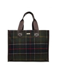Barbour Torebka Turnberry Tartan LBA0424OL91 Zielony. Zielone torebki do ręki damskie Barbour, bez wzorów, z materiału, bez dodatków. Za 549.99 zł.