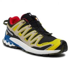 Buty do biegania męskie Salomon Xa Pro 3d V9 Gtx. Czarne buty sportowe męskie Salomon, z materiału, bez zapięcia, do biegania. Za 729.00 zł.