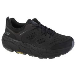 Buty do biegania męskie, Skechers Max Cushioning Premier Trail - Sienna. Czarne buty sportowe męskie Skechers, z materiału, bez zapięcia, do biegania. Za 399.99 zł.
