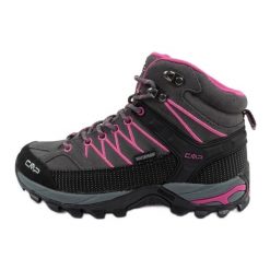 Buty CMP Rigel 3Q12946 06QT z membraną szare. Szare obuwie sportowe damskie bez wzorów, ze skóry. Za 624.59 zł.
