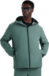 Kurtka męska softshell 4F M362 ciemna zieleń 4FWAW25TSOFM362 40S XL. Zielone kurtki męskie 4f, m, bez wzorów, z softshellu, bez kaptura. Za 453.85 zł.