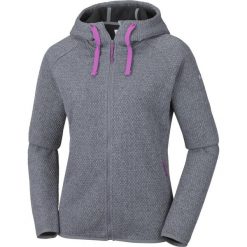 COLUMBIA bluza damska Pacific Point Full Zip Hoodie Grey Ash M. Szare bluzy damskie Columbia, m, bez wzorów, z polaru, bez kaptura. W wyprzedaży za 255.00 zł.