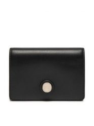 Furla Portfel Sfera M Compact Wallet WP00442 AX0733 O6000 Czarny. Czarne portfele damskie Furla, bez wzorów, ze skóry. Za 489.99 zł.