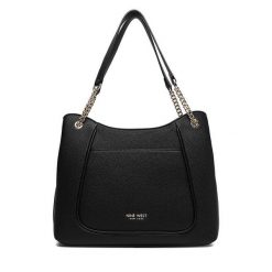 Torebka Nine West. Czarne torebki do ręki damskie Nine West, bez wzorów, klasyczne, bez dodatków. Za 199.99 zł.