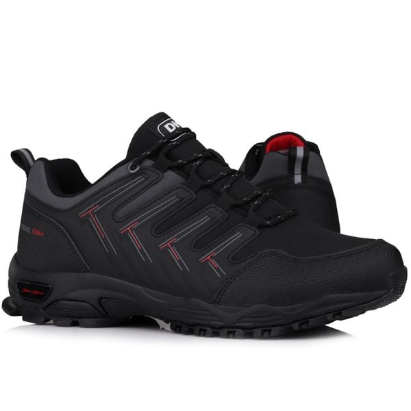 Buty męskie sportowe trekkingowe DK FOREST LOW. Czarne trekkingi męskie DK. Za 159.00 zł.