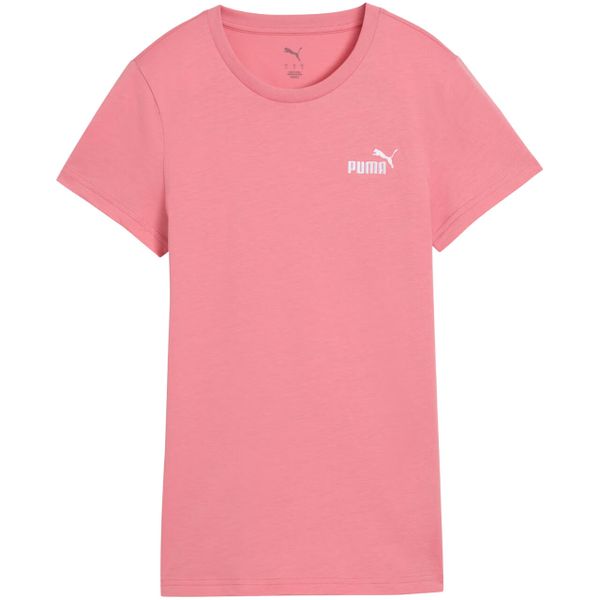 PUMA ESS Small No.1 Logo Tee(s) damska koszulka. Czerwone koszulki sportowe damskie Puma, l, bez wzorów, z bawełny, klasyczne, bez kołnierzyka. Za 70.99 zł.