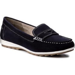 Mokasyny JANA - 8-24614-20 Navy Suede 806. Mokasyny damskie marki Nessi. W wyprzedaży za 159.00 zł.