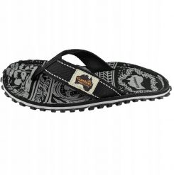 Japonki Gumbies Islander Canvas Flip-Flops - midnight black rozmiar: 46. Brązowe klapki męskie Gumbies. Za 180.00 zł.