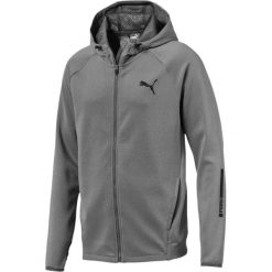 Puma Bluza męska Tec Sports FZ Medium Gray szara r. M. Bluzy męskie marki Puma. Za 170.00 zł.