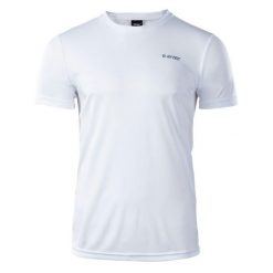 T-Shirt Męski Trening Sibic. Białe t-shirty męskie Hi-tec, m, bez wzorów, sportowe, bez kołnierzyka. Za 53.99 zł.