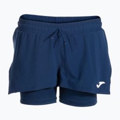 Spodenki tenisowe damskie Joma Sculpture II W. Niebieskie szorty damskie Joma, xl, bez wzorów, z elastanu. Za 149.99 zł.