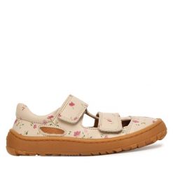 Sandały Froddo. Brązowe sandały dziewczęce Froddo, bez zapięcia. Za 359.99 zł.