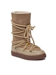 Inuikii Śniegowce Classic High Laced 75107-096 Beżowy. Brązowe kozaki damskie Inuikii, ze skóry. Za 1,689.00 zł.