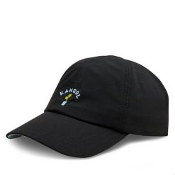 Czapka z daszkiem Kangol. Czarne czapki i kapelusze męskie Kangol, bez wzorów. Za 179.99 zł.