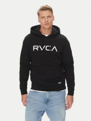 RVCA Bluza AVYSF00223 Czarny Regular Fit. Czarne bluzy męskie RVCA, m, bez wzorów, z bawełny, bez kaptura. Za 249.99 zł.