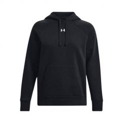 Bluza treningowa damska Under Armour Ua Rival Fleece Hoodie. Białe bluzy sportowe damskie Under Armour, xl, bez wzorów, z kapturem. Za 351.00 zł.