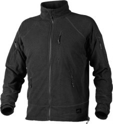 Helikon-Tex bluza Helikon Alpha TACTICAL Grid Fleece Jacket - czarny L. Czarne bluzy męskie HELIKON-TEX, l, bez wzorów, bez kaptura. Za 229.00 zł.