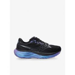 Buty do biegania męskie Saucony Ride 19. Czarne buty sportowe męskie Saucony, bez zapięcia, do biegania. Za 670.99 zł.