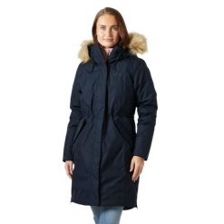 Parka dla kobiet Helly Hansen Vega. Niebieskie parki damskie Helly Hansen, na zimę, bez wzorów, bez kaptura. W wyprzedaży za 1,293.50 zł.