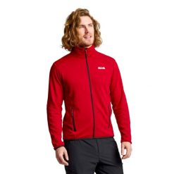 Bluza Polarowa Slam Act Grid Dorosłych. Czerwone bluzy sportowe męskie SLAM, m, bez wzorów, z polaru, bez kaptura. W wyprzedaży za 604.60 zł.