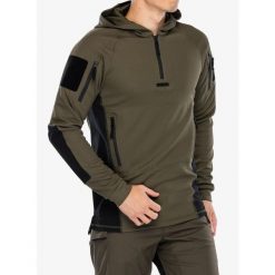 Bluza z kapturem męska Helikon-Tex Range Hoodie. Zielone bluzy męskie HELIKON-TEX, m, bez wzorów, z kapturem. Za 261.99 zł.