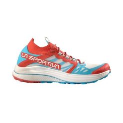 Damskie buty trailowe La Sportiva Levante. Czerwone obuwie sportowe damskie La Sportiva, bez wzorów, z gore-texu, do biegania. Za 613.50 zł.