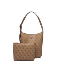 Guess Torebka HWSG69 74040 Brązowy. Brązowe torebki do ręki damskie Guess, z aplikacjami, ze skóry, bez dodatków. Za 679.99 zł.