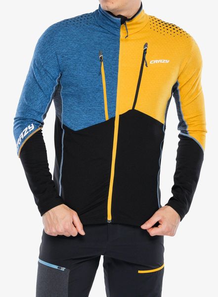 Bluza rozpinana męska Crazy Pull Neutron Light. Czarne bluzy męskie CRAZY, l, bez wzorów, z materiału, bez kaptura, wspinaczkowe. Za 709.49 zł.
