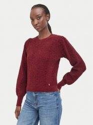 Guess Sweter W6BR44 Z1441 Brązowy Regular Fit. Brązowe swetry damskie Guess, xl, z aplikacjami, z syntetyku, bez kołnierzyka, bez ramiączek, bez kaptura. Za 394.99 zł.
