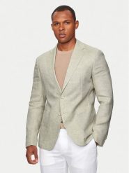 JOOP! Marynarka Hoverest 30041961 Beżowy Slim Fit. Brązowe marynarki męskie JOOP!, bez wzorów, ze lnu. Za 2,939.00 zł.