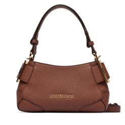 Torebka LOVE MOSCHINO. Brązowe torebki do ręki damskie Love Moschino, bez wzorów, klasyczne, bez dodatków. Za 949.99 zł.