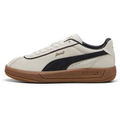 Buty sportowe damskie Puma Club Klassika Sd. Brązowe obuwie sportowe damskie Puma, bez wzorów, z zamszu. Za 390.00 zł.