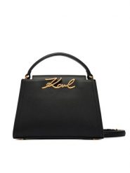 KARL LAGERFELD Torebka B3W30018 Czarny. Czarne torebki do ręki damskie KARL LAGERFELD, bez wzorów, ze skóry, bez dodatków. Za 1,199.00 zł.