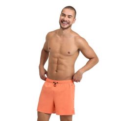 Szorty kąpielowe Arena Evo Solid. Brązowe krótkie spodenki sportowe męskie Arena, s, bez wzorów, do pływania. Za 257.00 zł.