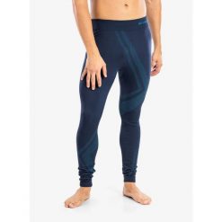 Legginsy termoaktywne męskie Brubeck Thermo Wool by Pustelnik. Niebieskie legginsy sportowe męskie Brubeck, m, bez wzorów, z wełny, narciarskie. Za 192.99 zł.