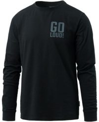 Helikon-Tex Longsleeve NO LOUD! - Cotton - Black. Czarne bluzki z długim rękawem męskie HELIKON-TEX, m, bez wzorów, bez kołnierzyka. Za 144.25 zł.