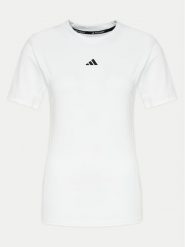 Adidas Koszulka techniczna Techfit Compression JE6699 Biały Slim Fit. Białe koszulki sportowe męskie Adidas, m, bez wzorów, z syntetyku, bez kołnierzyka, bez ramiączek, na fitness i siłownię, techfit (adidas). Za 119.99 zł.