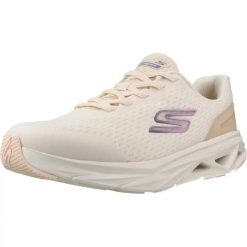 Buty SKECHERS GLIDE STEP VORTEX Beżowy. Brązowe obuwie sportowe damskie Skechers, bez wzorów, z syntetyku, na fitness i siłownię. Za 302.99 zł.