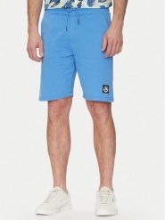 Blend Szorty sportowe 20718064 Niebieski Regular Fit. Niebieskie krótkie spodenki sportowe męskie Blend, m, bez wzorów, z bawełny. Za 59.99 zł.