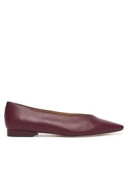 LAUREN RALPH LAUREN Baleriny Audri 802P18411006 Bordowy. Czerwone baleriny damskie Lauren Ralph Lauren, bez wzorów, ze skóry, bez obcasa. Za 769.99 zł.